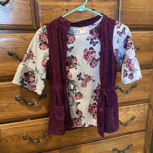 Girls' SO Shirt and Vest Combo
